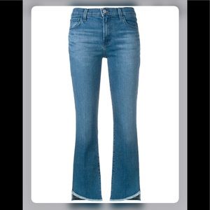 J Brand Blue Wide Leg Jeans